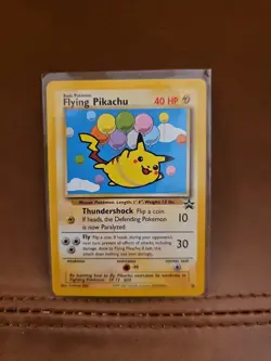 Pokemon Card - Flying Pikachu Black Star Promo #25 - Image 1