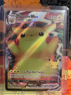 Pokemon Celebrations Pikachu VMAX SWSH062 SWSH: Sword & Shield Promo Cards Holo - Image 1