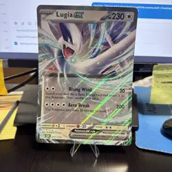 Lugia EX 17/34 JUMBO Promo Card NM Pokemon Card 2023 oversized Free Ship - Image 1