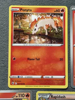 Pokemon Cards Lot Ponyta Rapidash 2014-2024 Flashfire Rare Generations + More! - Image 2