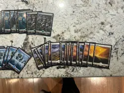 Mtg Full Art Land Lot x100 - Magic The Gathering Full Art Lands 20x Of Each Type - Image 2