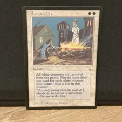 MTG Magic The Gathering- MARTYR’S CRY, The Dark - Image 1