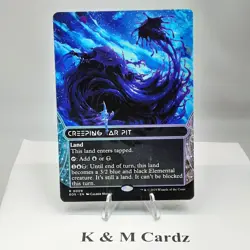 MTG - Edge of Eternities - Creeping Tar Pit - Borderless - 0009 - NM - Image 1