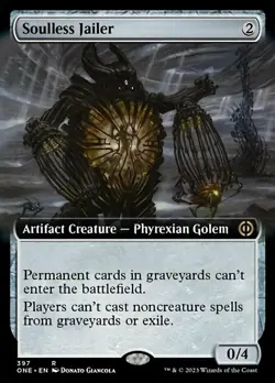 Near Mint x 1 Soulless Jailer - Extended Art Phyrexia: All Will Be One Variants - Image 1