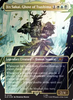 [PRESALE] MTG Secret Lair x Playstation Ghost of Tsushima FOIL Edition SEALED - Image 2