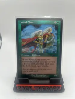 Mtg Wood Elves Foil -BRO-1997 30th Anniversary Promo LP 🔥 - Image 1