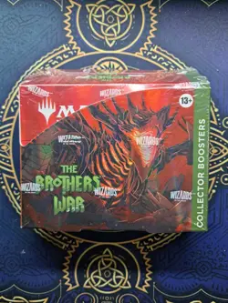 MTG The Brothers War Collector Booster Box English New Sealed - Image 1