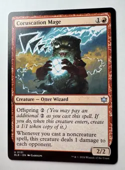 Coruscation Mage [Bloomburrow] MTG BLB - Image 1