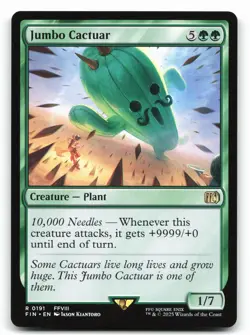 Jumbo Cactuar #191 Final Fantasy - Image 1