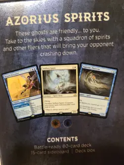 MTG Magic Azorius Spirits Pioneer Challenger Deck 2021 New Factory Sealed - Image 4