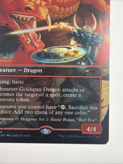 Goldspan Dragon (Rainbow Foil) Secret Lair Drop Foil - Image 4