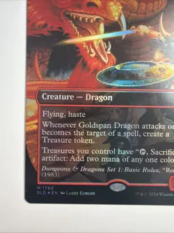 Goldspan Dragon (Rainbow Foil) Secret Lair Drop Foil - Image 5
