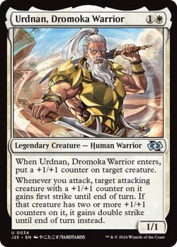 Urdnan, Dromoka Warrior (Anime) #34 | NM | Foundations Jumpstart Magic MTG - Image 1