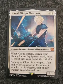 MTG FIN Cloud, Midgar Mercenary NM Non-foil - Image 1