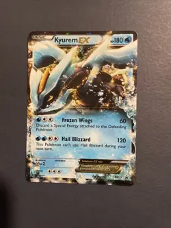 Kyurem EX BW37 LP+ Holo Foil Promo Rare Pokemon Card - Image 1