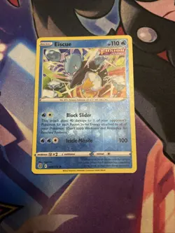 Pokemon TCG Eiscue Sword & Shield: Brilliant Stars 044/172 Reverse Holo Rare - Image 1