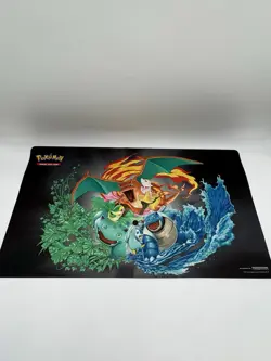 Pokemon Tag Team Generations Playmat for TCG Charizard Venusaur Blastoise 2019 - Image 1