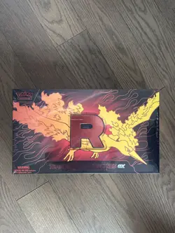 IN HAND - Pokemon TCG Team Rocket’s Moltres UPC Ultra Premium Collection Sealed - Image 1