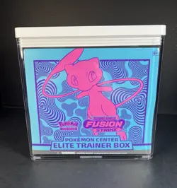 Fusion Strike Pokemon Center Sword & Shield Elite Trainer Box ETB Sealed W Case - Image 2