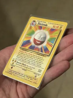 1999 POKEMON TCG Electrode 021/102 Base Set Vintage Rare Unlimited Card LP - Image 4