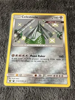 Celesteela SV32/SV94 Hidden Fates Baby Shiny Pokemon TCG MINT / NM - Image 1