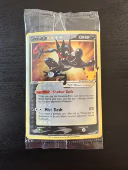 Pokemon Greninja Gold Star Promo SWSH144 Sealed - Image 1