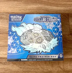 Pokemon TCG Scarlet & Violet Stellar Crown ETB BRAND NEW FREE UK POST - Image 1