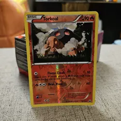 Torkoal Pokemon TCG Dark Explorers Reverse Holo Uncommon Card #18/108 - Image 1