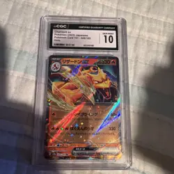CGC 10 GEM MINT Japanese Pokemon 2023 Charizard ex 006/165 Pokemon 151 SV2a - Image 1