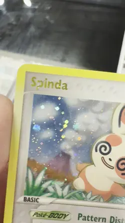 Pokemon Spinda 26/92 Reverse Holo EX Legend Maker Swirl 🌀 - Image 2