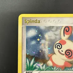 Pokemon Spinda 26/92 Reverse Holo EX Legend Maker Swirl 🌀 - Image 3