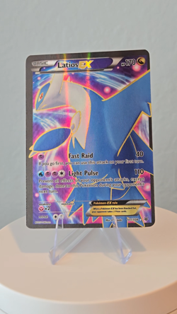 2015 Pokemon TCG Latios EX 101/108 Roaring Skies Full Art Ultra Rare Holo NM - Image 2