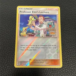 Pokemon TCG Professor Elm’s Lecture STAFF Regional Promo 188/214 🔥 x1 - Image 3
