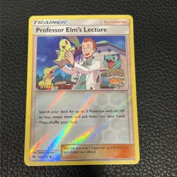Pokemon TCG Professor Elm’s Lecture STAFF Regional Promo 188/214 🔥 x1 - Image 5