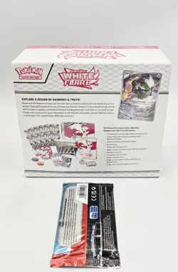Pokemon Center Exclusive White Flare ETB Elite Trainer Box TCG New Sealed - Image 3