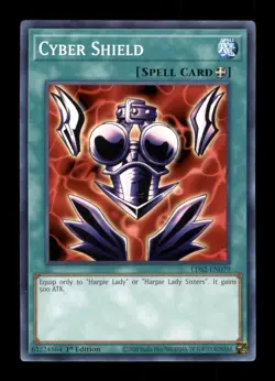 Cyber Shield LDS2-EN079 1996 Yu-Gi-Oh! TCG Trading Card - Image 1