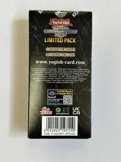 Yu-Gi-Oh Limited Pack World Championship 2025 Booster Box English Sealed OVP - Image 3