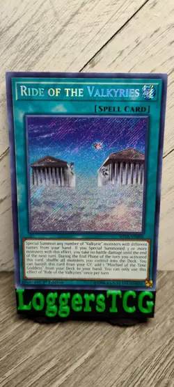 Yu-Gi-Oh! Ride Of The Valkyries / SHVA-EN006 1st Edition LP - Image 1