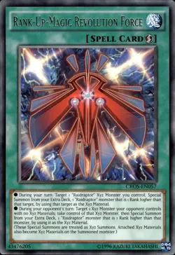 Rank-Up-Magic Revolution Force - Rare CROS-EN057 - NM - YuGiOh - Image 1