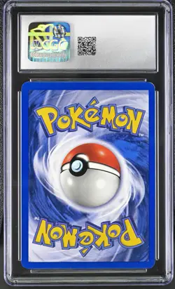 CGC 8.5 Poliwag Base Set 59/102 ERROR Insufficient Ink 1999 Pokemon Card psa - Image 2
