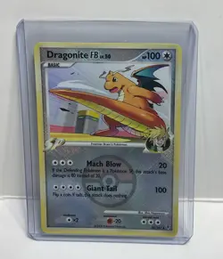 Dragonite FB 56/147 Supreme Victors Crosshatch Pokemon League Promo Card - Image 1