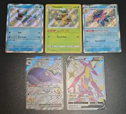 X5 Shining Pokemon Cards Joblot Shining Fates, Paldean Fates Baby Shiny Nm/m - Image 1