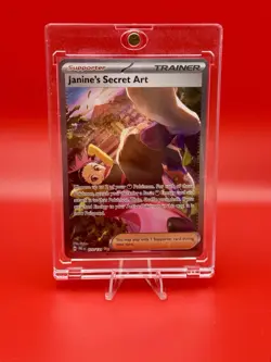 Pokemon TCG Prismatic Evolutions Janine's Secret Art Card 173/131 SIR - Image 3