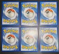 X6 Full Art Ex Pokemon Cards Lot Bundle Reshiram Ex Clefairy EX Paldean Fates Nm - Image 3
