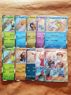 Pokemon TCG - Paldean Fates - Baby Shiny Vault - Lot of 10 Cards - Image 1