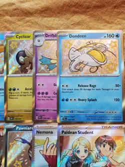 Pokemon TCG - Paldean Fates - Baby Shiny Vault - Lot of 10 Cards - Image 3