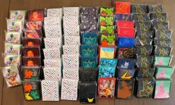 Lot of (73) Assorted Pokemon ETB Card Sleeves - 151 Celebrations Zenith SEALED - Image 1