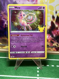 Mew 011/025 Pokemon TCG Celebrations (2021) - Holo Rare Card Lot of 18 - Image 3
