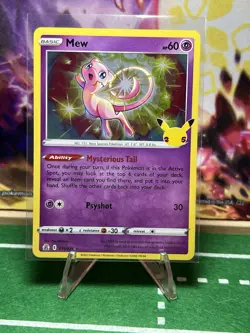 Mew 011/025 Pokemon TCG Celebrations (2021) - Holo Rare Card Lot of 18 - Image 4