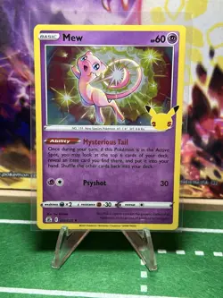 Mew 011/025 Pokemon TCG Celebrations (2021) - Holo Rare Card Lot of 18 - Image 5